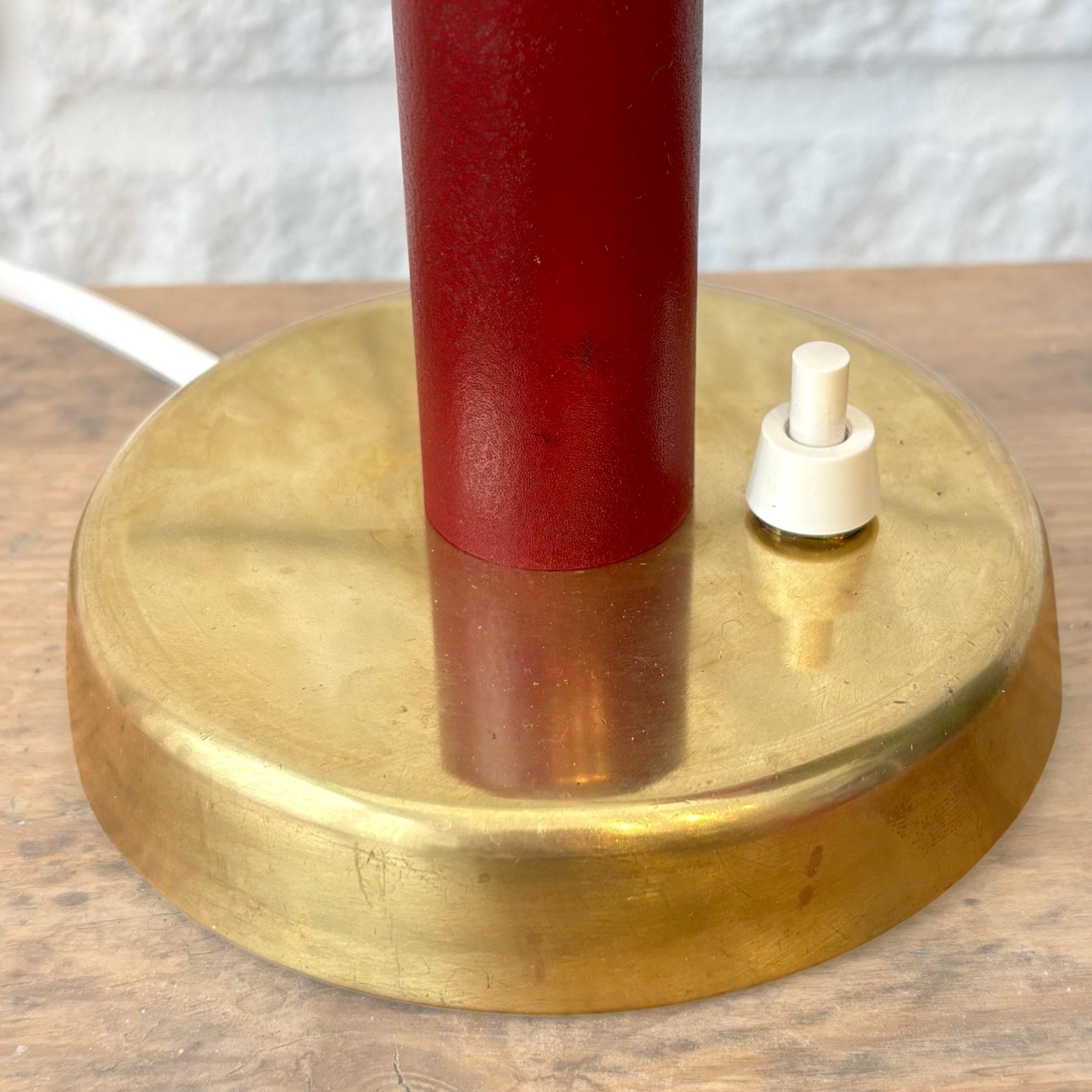 Bertil Brisborg, Nordiska Kompaniet, Lámpara de escritorio escandinava 32535, Suecia, años 50 en venta 3