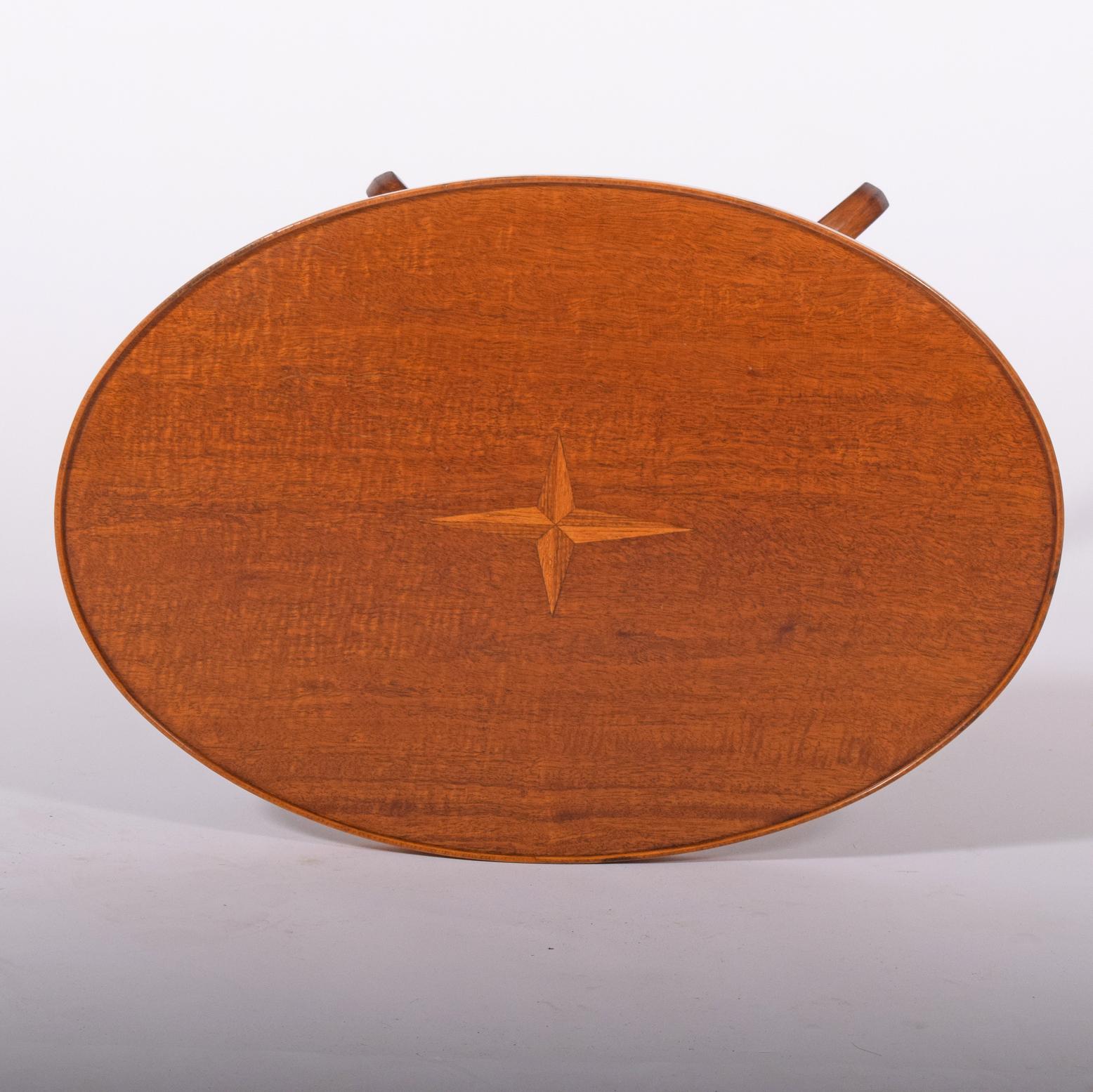Swedish Bertil Brisborg Rare Side Table for NK, 1950s For Sale