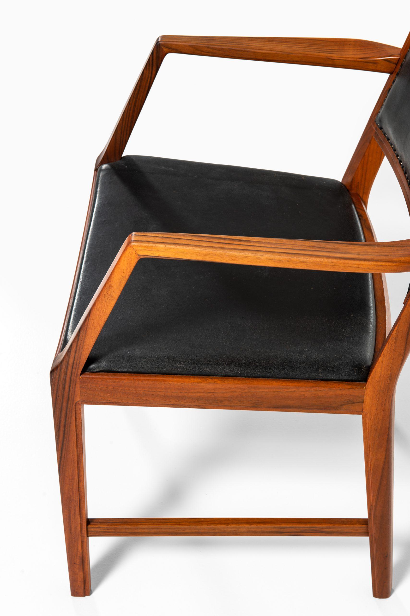 Scandinavian Modern Bertil Fridhagen Dining Chairs Model Diamant Produced by Bodafors in Sweden