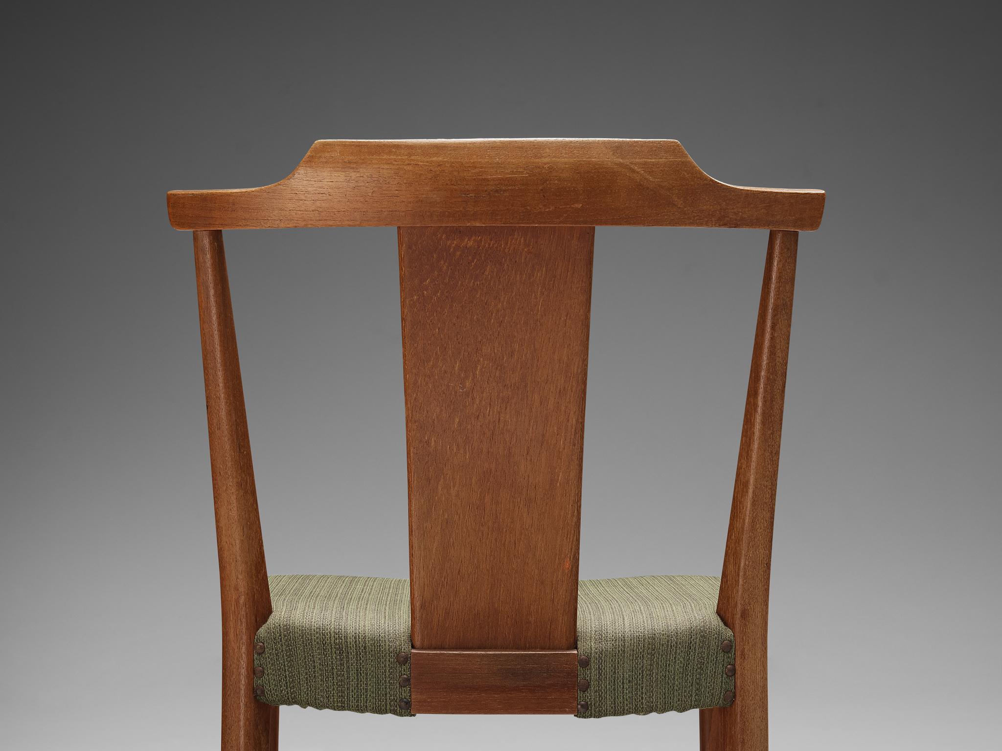 Mid-20th Century Bertil Fridhagen for Bodafors Set of Four Dining Chairs in Teak For Sale