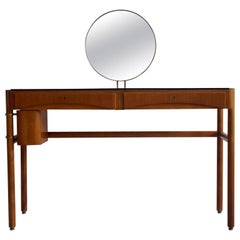 Vintage Bertil Fridhagen Mirrored Dressing Table by Bodafors, 1957