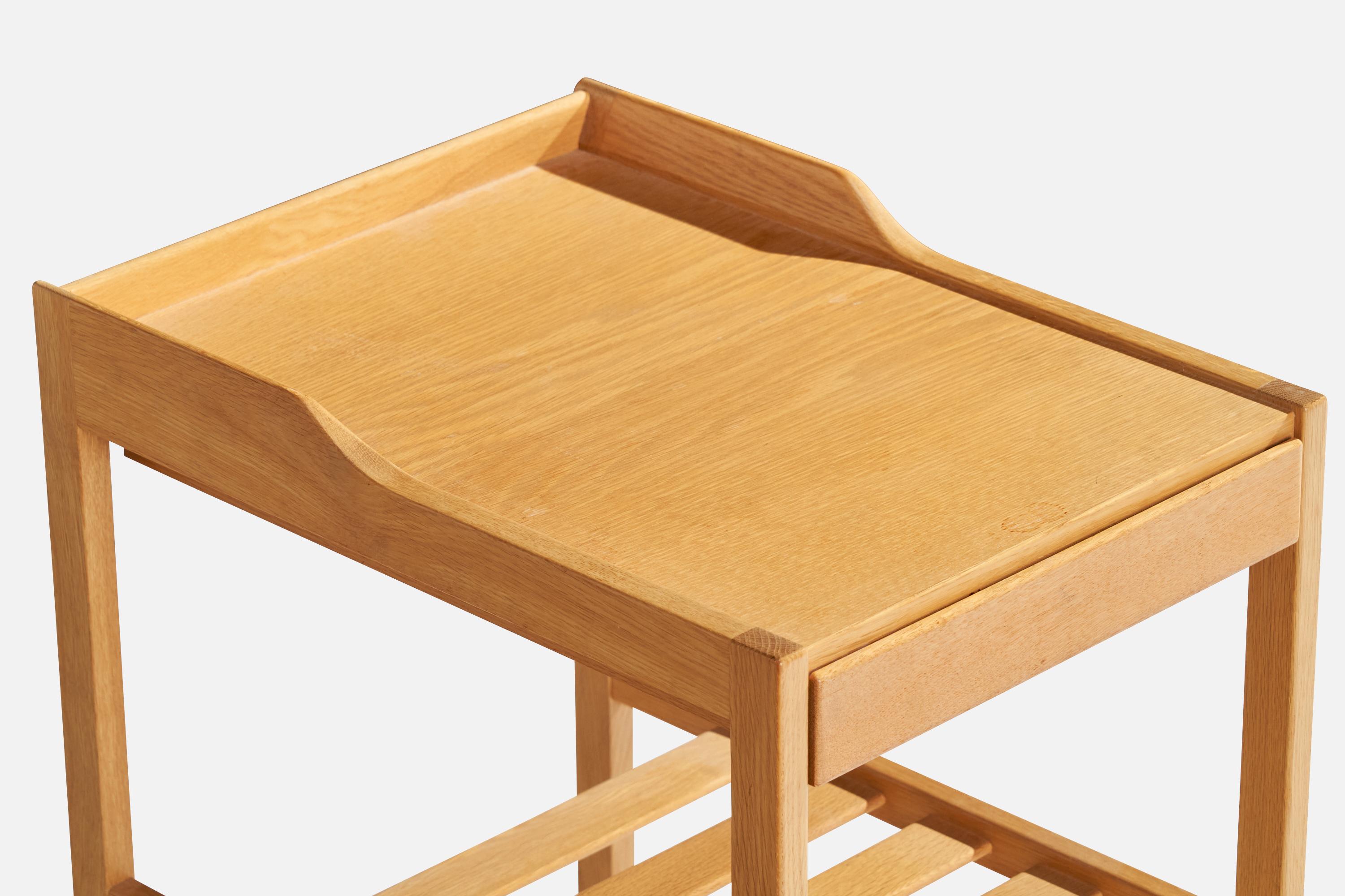 Bertil Frihagen, Nightstands, Oak, Sweden, 1960s For Sale 5