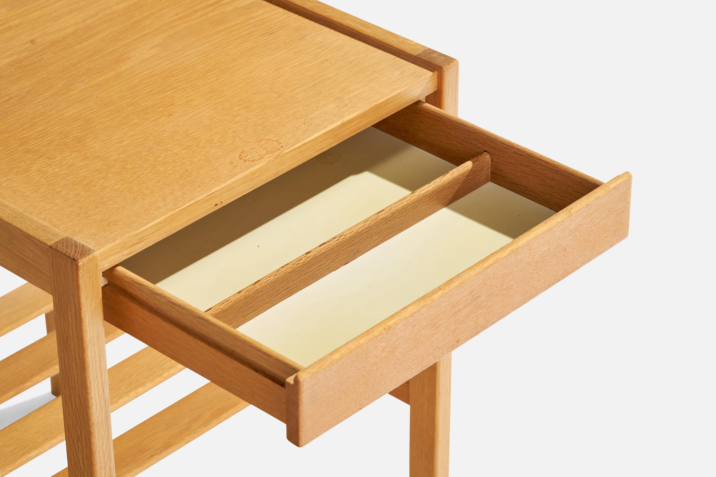 Bertil Frihagen, Nightstands, Oak, Sweden, 1960s For Sale 6