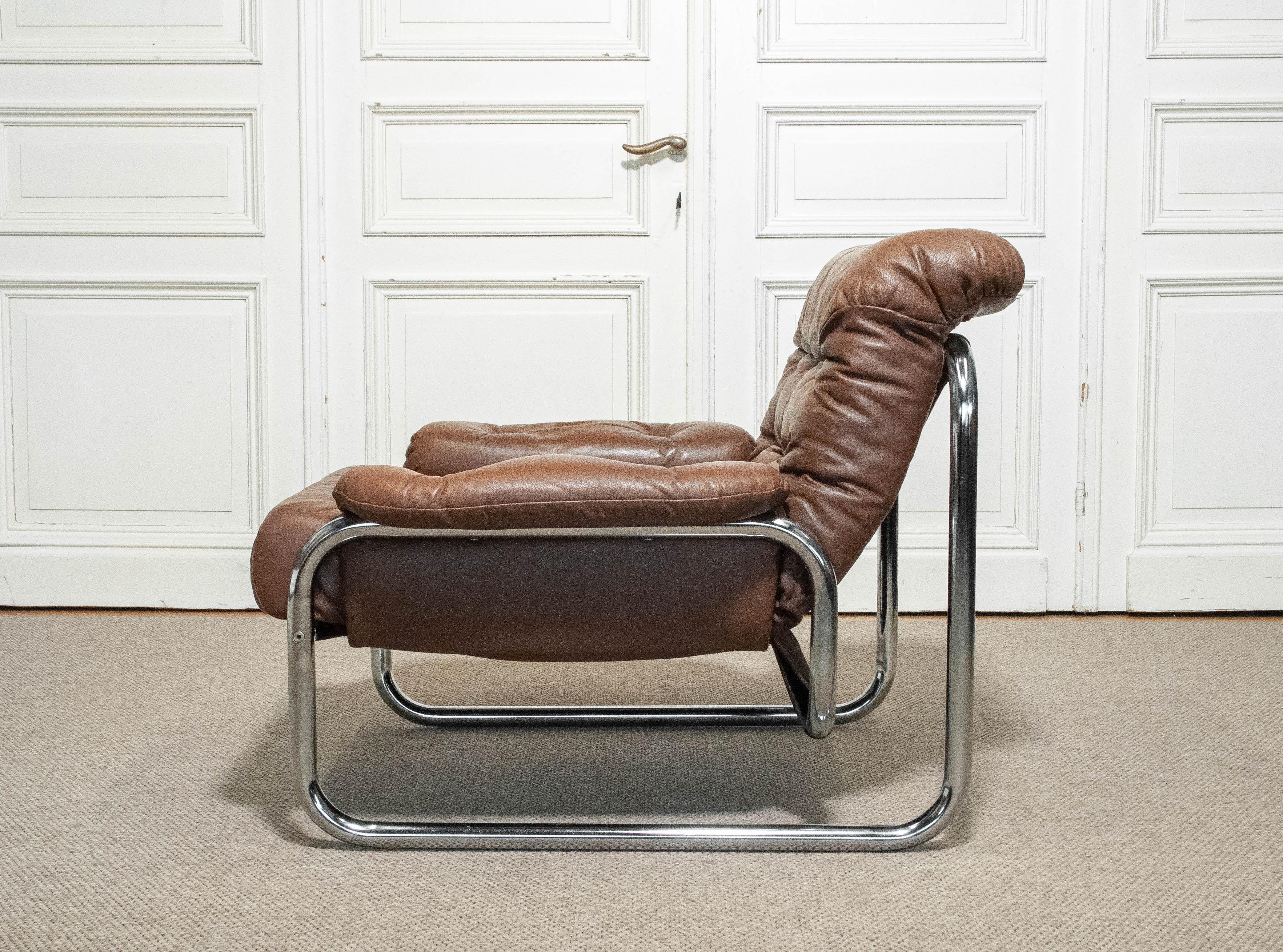 Bertil Haggström “Borkum” Lounge Chair for Svedemöbler, Sweden, 1970s For Sale 6
