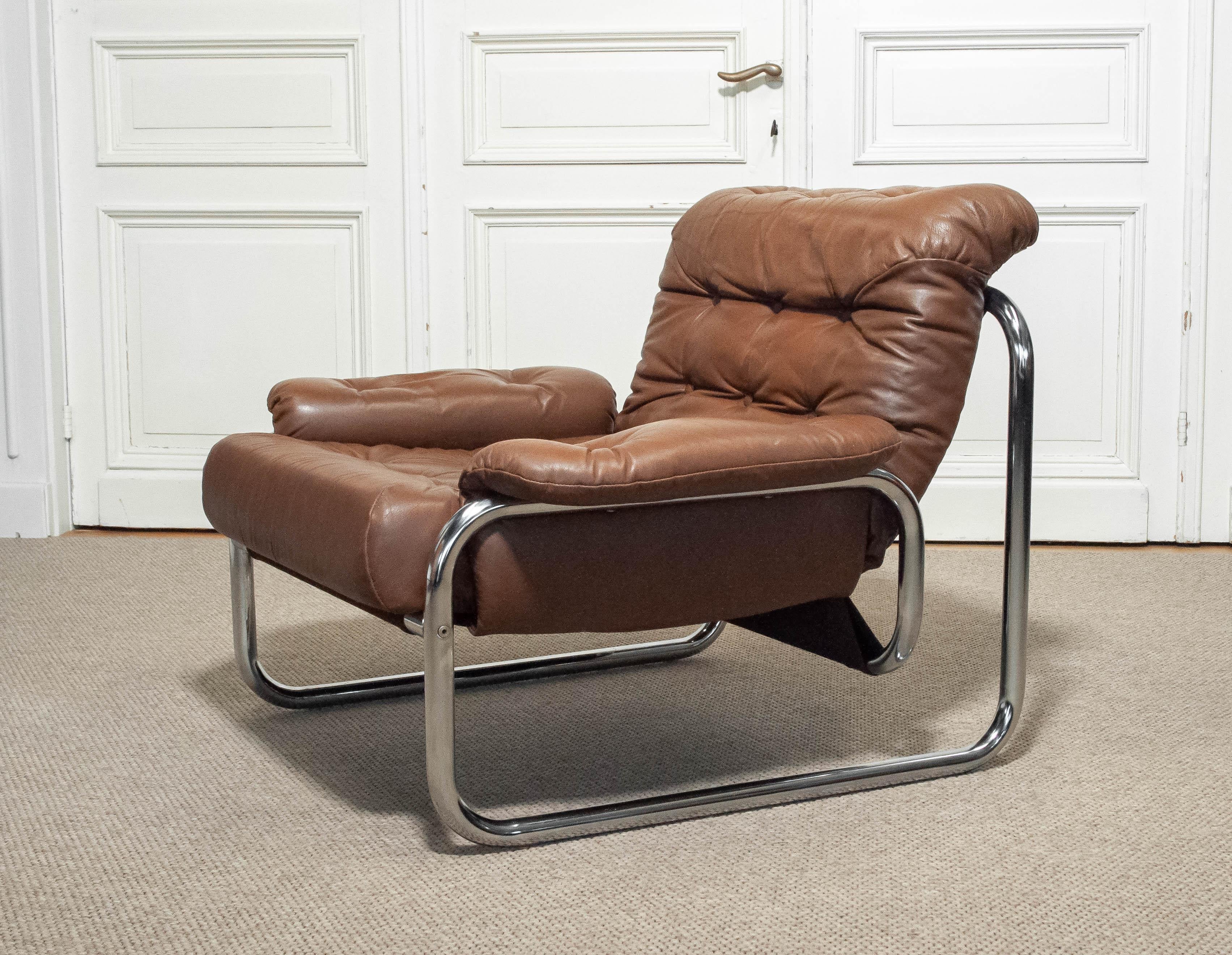Bertil Haggström “Borkum” Lounge Chair for Svedemöbler, Sweden, 1970s For Sale 9