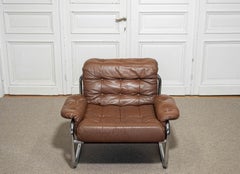 Bertil Haggström "Borkum" Loungesessel für Svedemöbler, Schweden, 1970er Jahre