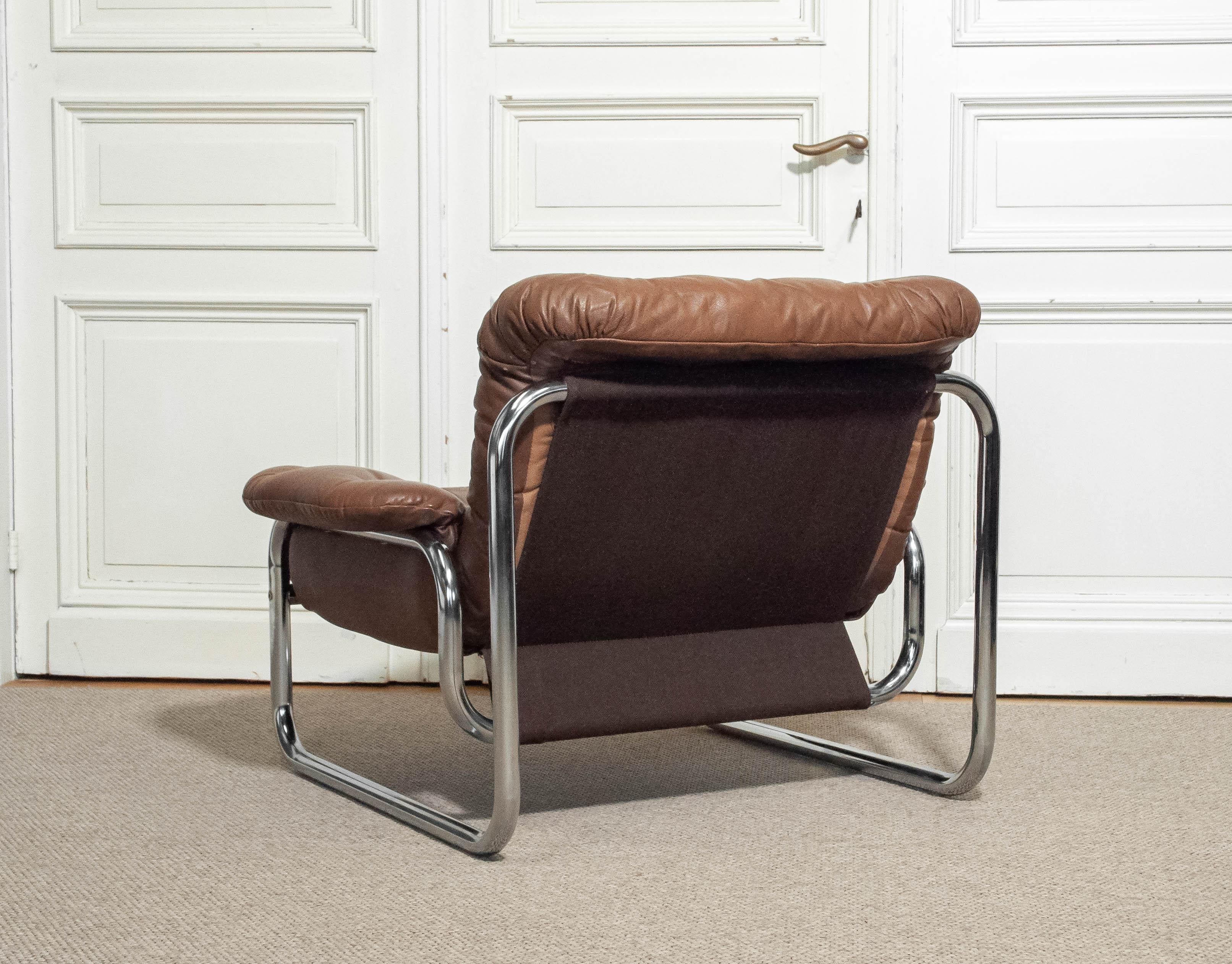 Bertil Haggström “Borkum” Lounge Chair for Svedemöbler, Sweden, 1970s For Sale 1
