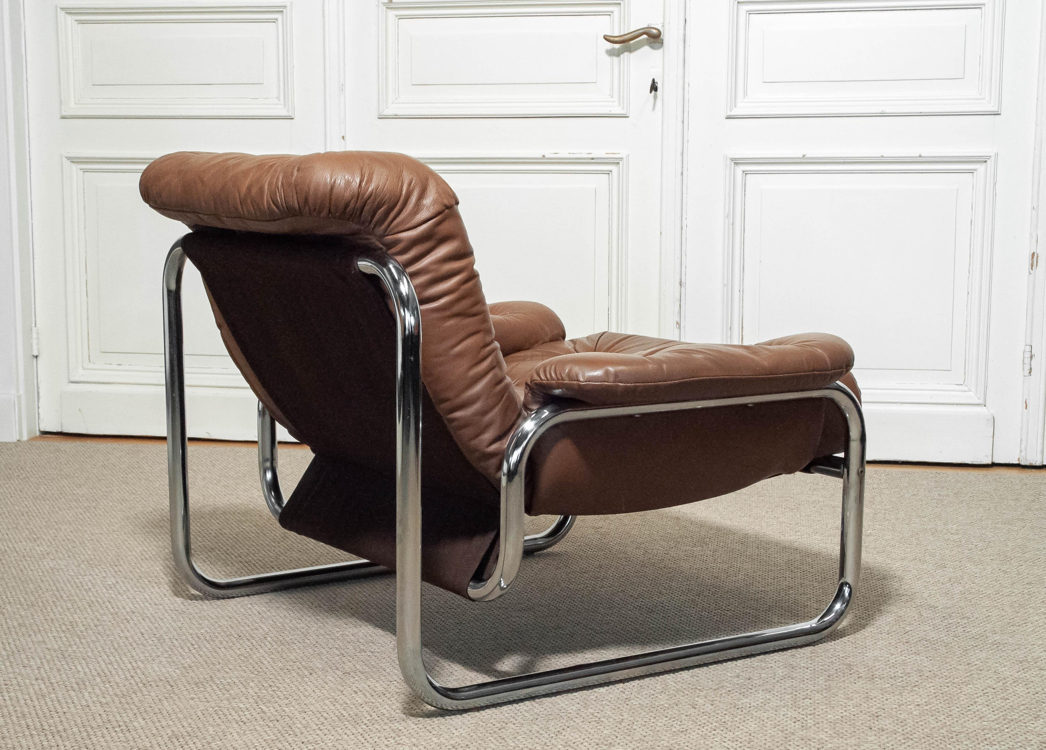 Bertil Haggström “Borkum” Lounge Chair for Svedemöbler, Sweden, 1970s For Sale 2