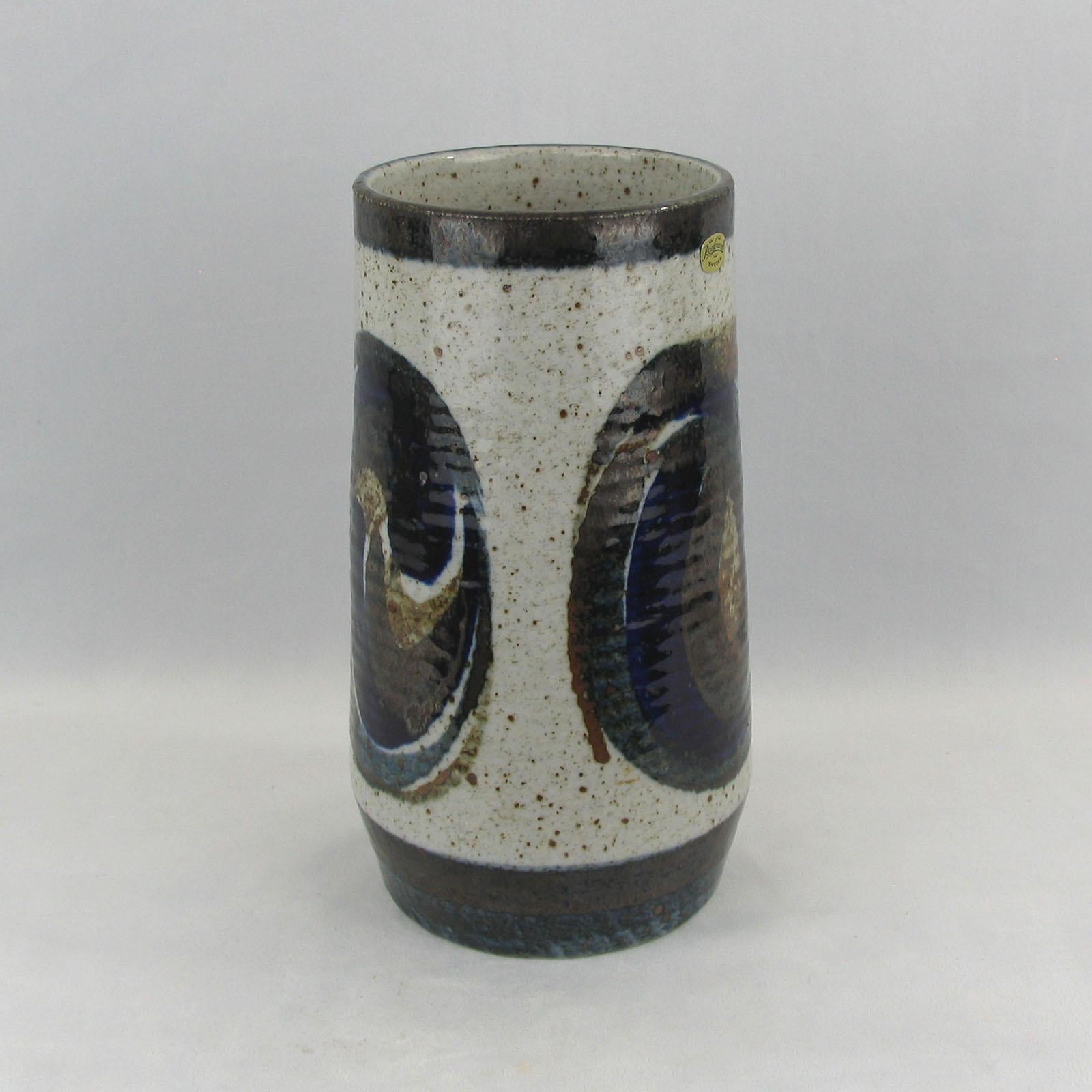 Bertil Lundgren per Rörstrand, Vaso in gres smaltato degli anni '60 in vendita 2