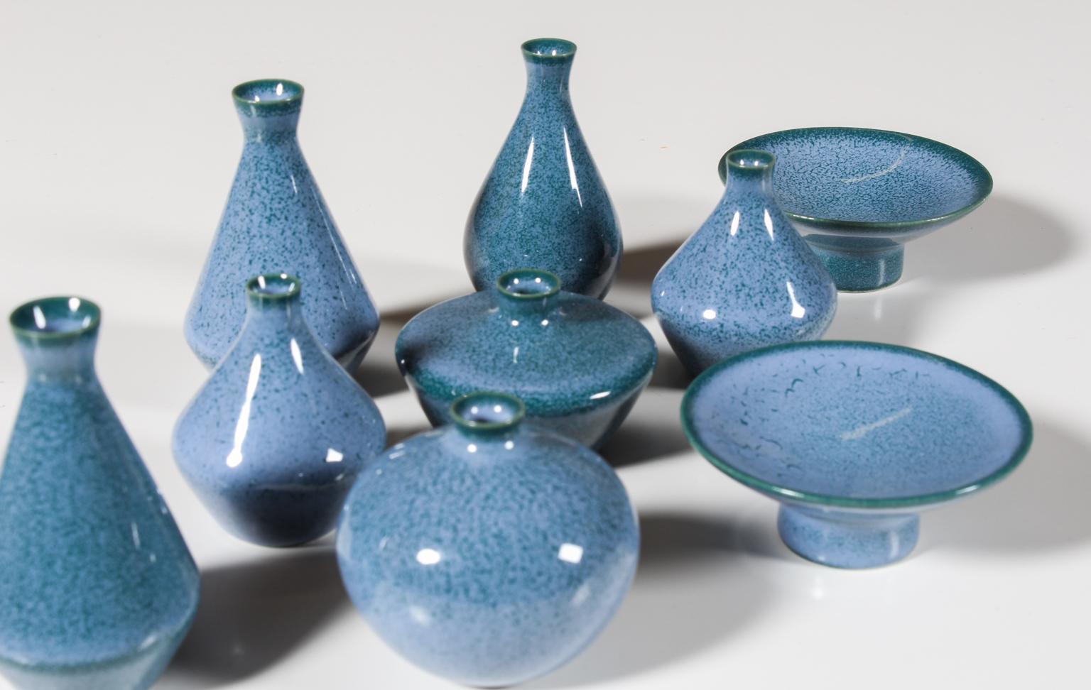 Bertil Lundgren Miniature Vases For Sale 1
