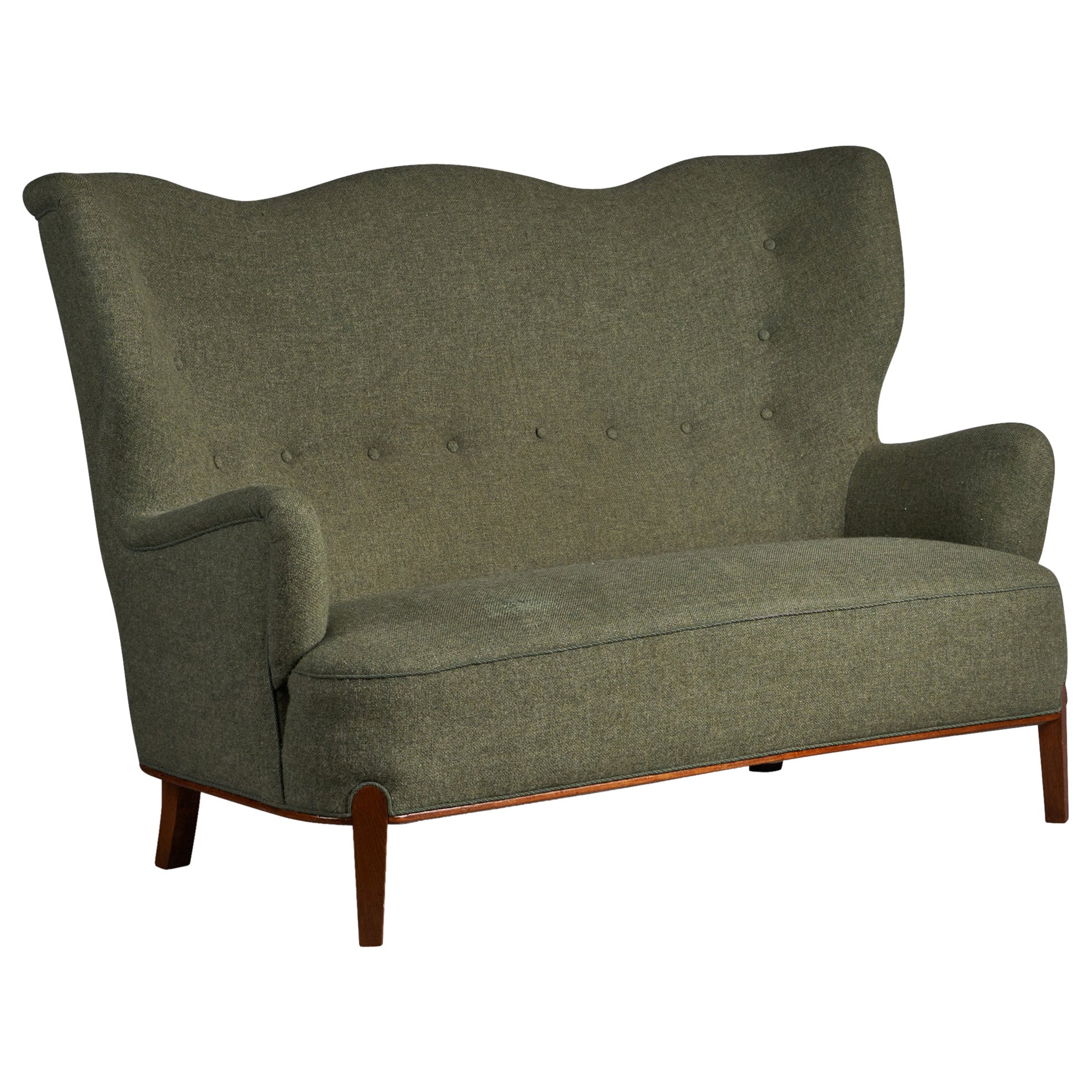 Bertil Söderberg, Sofá, tela, haya, Suecia, década de 1940 en venta
