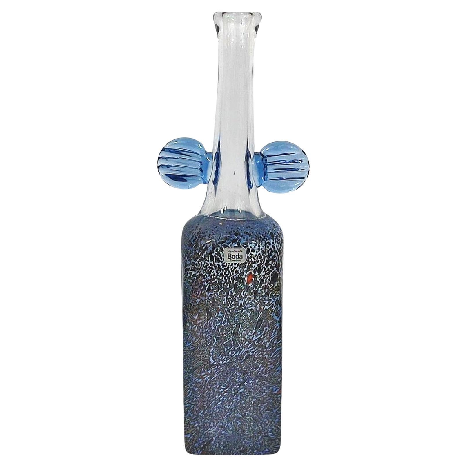 Bertil Vallien Atelje vase en verre très rare, Suède, 1970 en vente