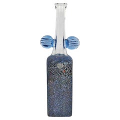 Bertil Vallien Atelje Sehr seltene Glasvase, Schweden, 1970er Jahre