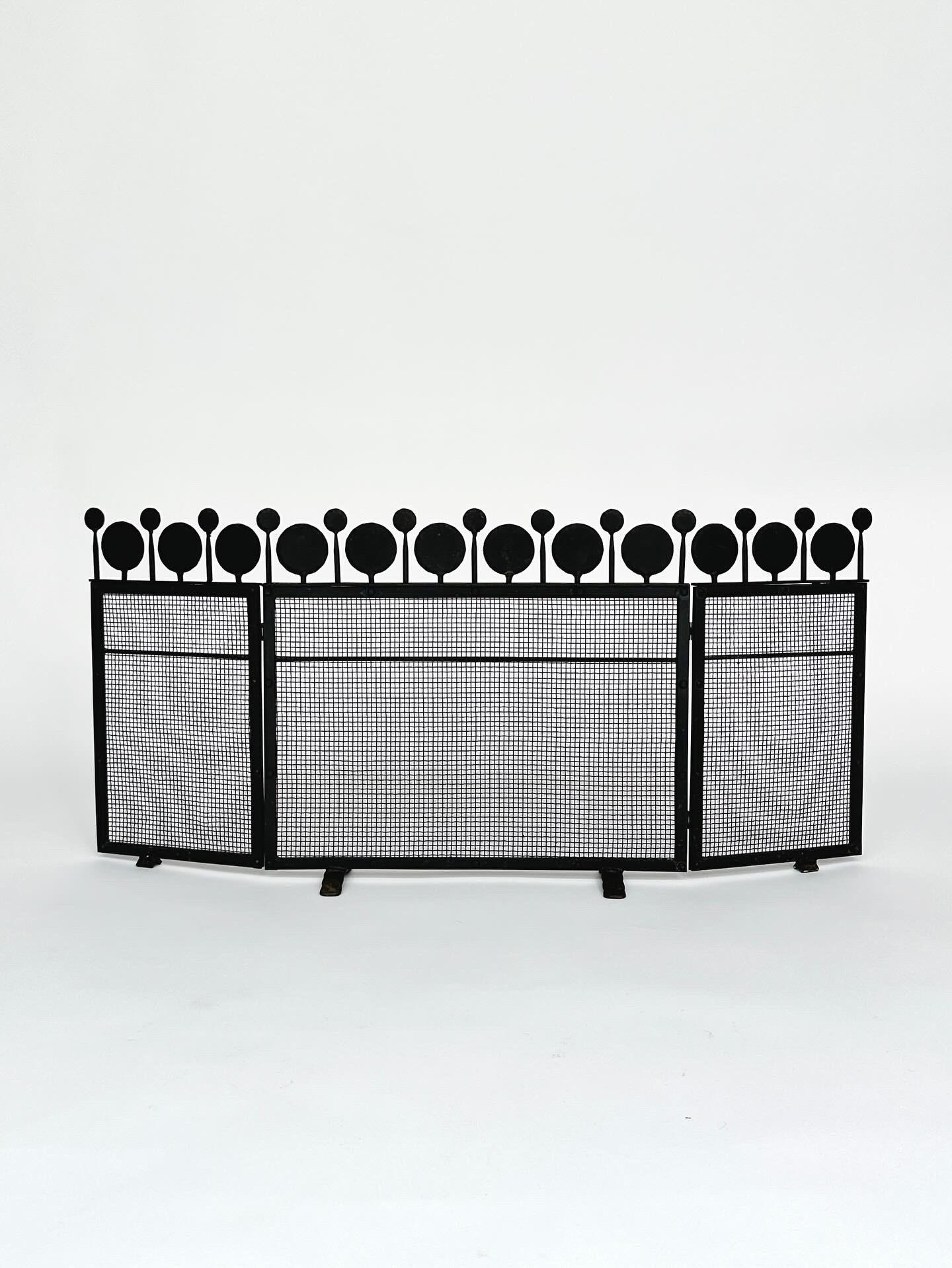 Mid-Century moderno Parafuoco Bertil Vallien in ferro battuto forgiato metà secolo 1960 in vendita