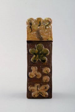 Deux sculptures en céramique émaillée "Baghdad" de Bertil Vallien pour Gustavsberg