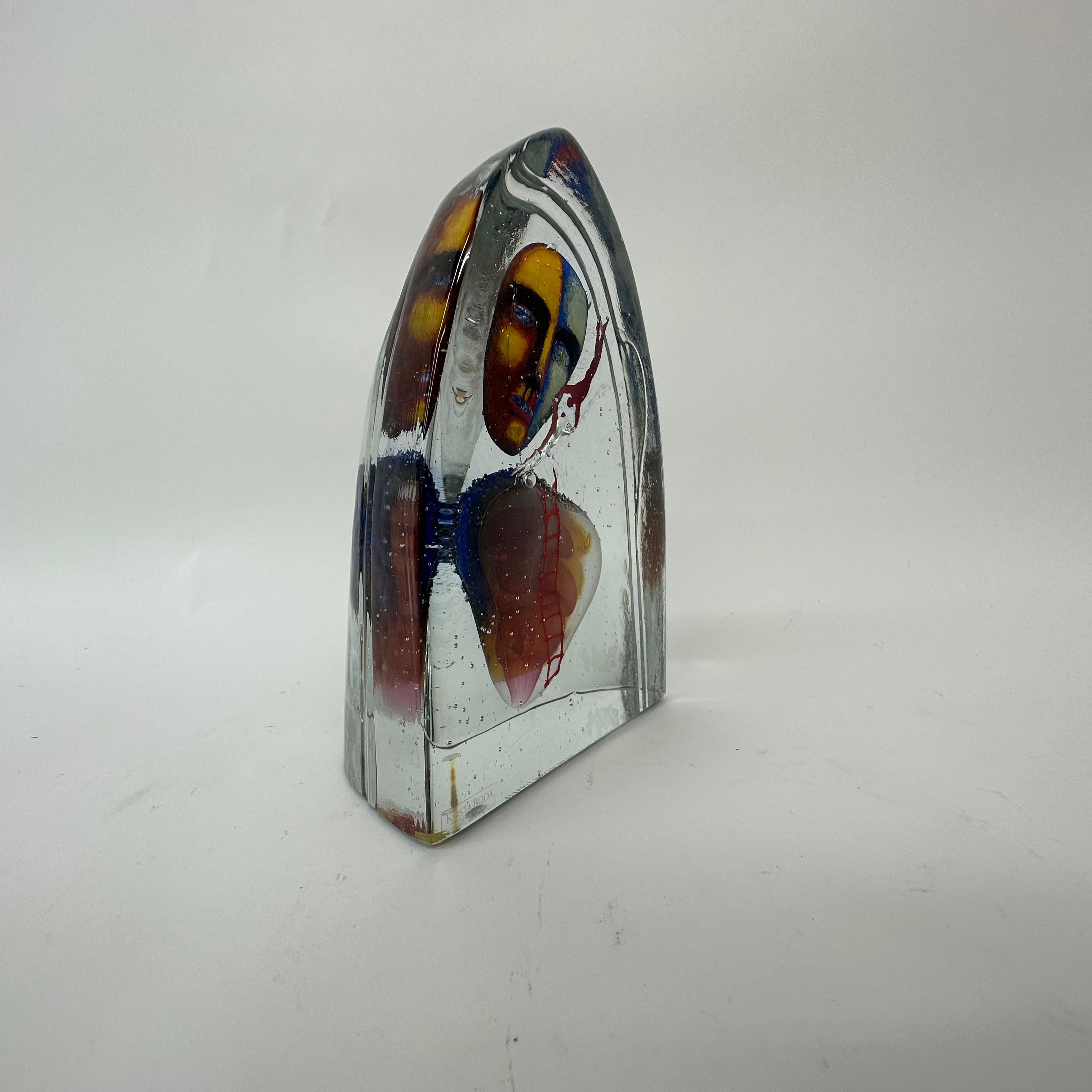 Bertil Vallien for Kosta Boda Glas ‘Together’ Sculpture Limited edition For Sale 4