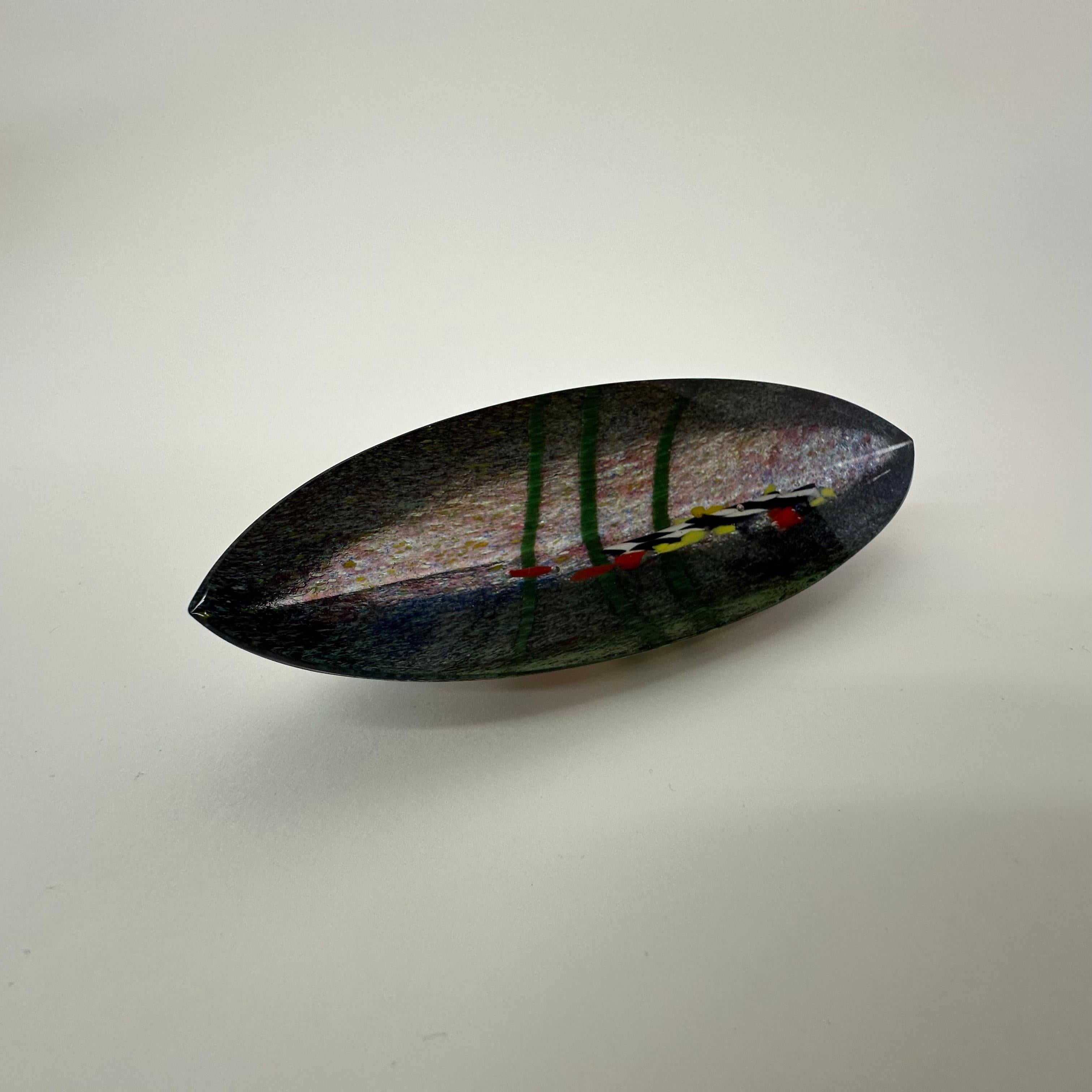 Bertil Vallien for Kosta Boda glass boat sculpture Limited edition Voyage For Sale 3