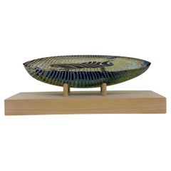 Bertil Vallien sculpture de bateau en verre en édition limitée Voyage pour Kosta Boda