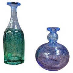 Bertil Vallien for Kosta Boda Mini Blown Art Glass Vases (2)