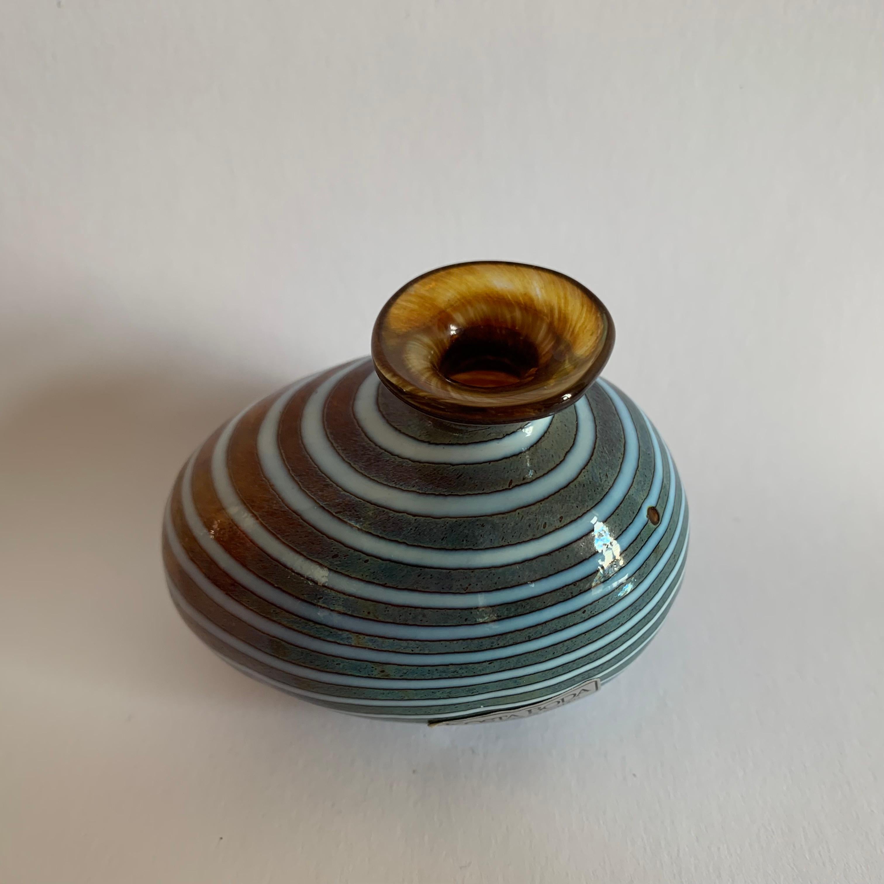 Bertil Vallien for Kosta Boda Miniature Vase, 1990s For Sale 2