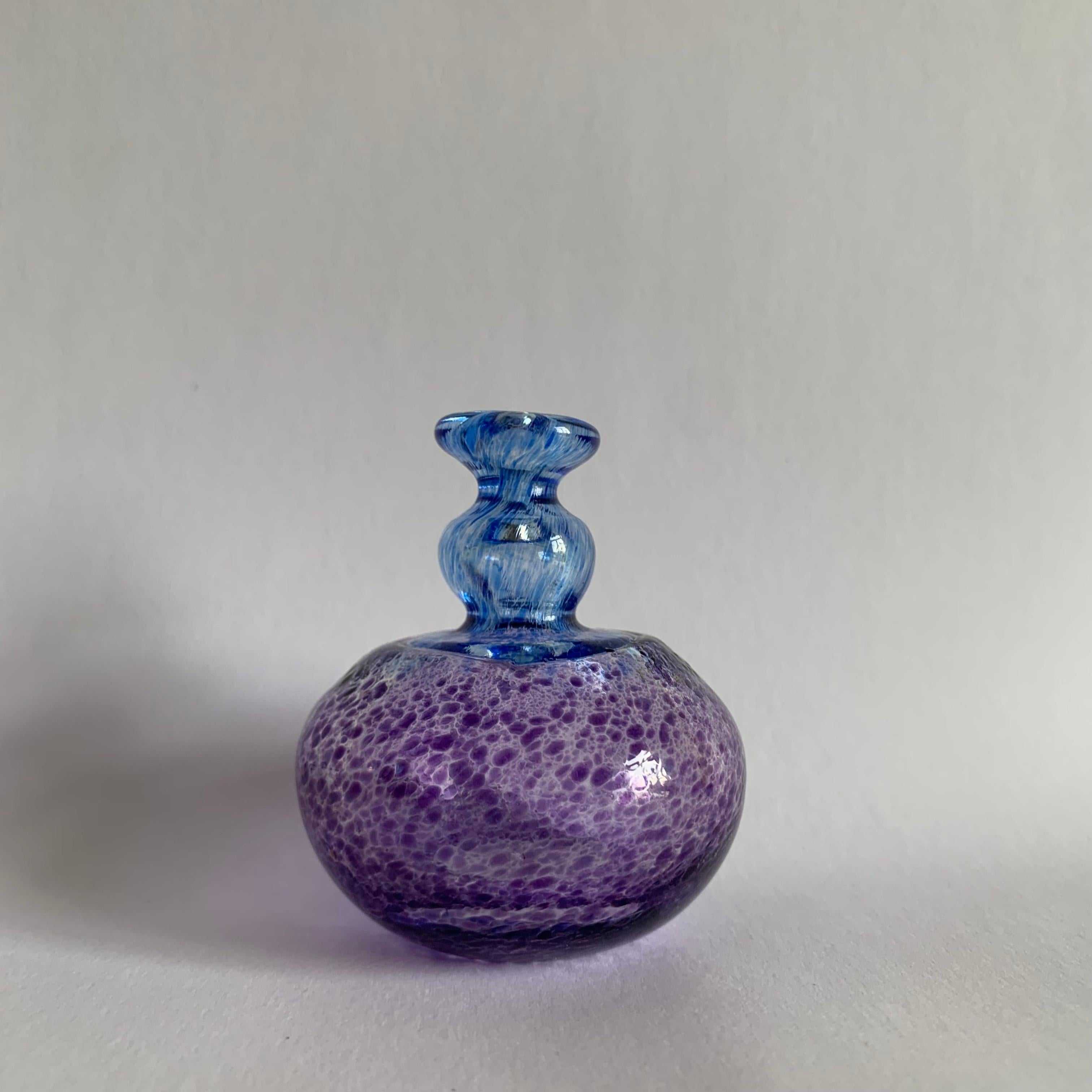Bertil Vallien for Kosta Boda Miniature Vase, 1990s For Sale 3