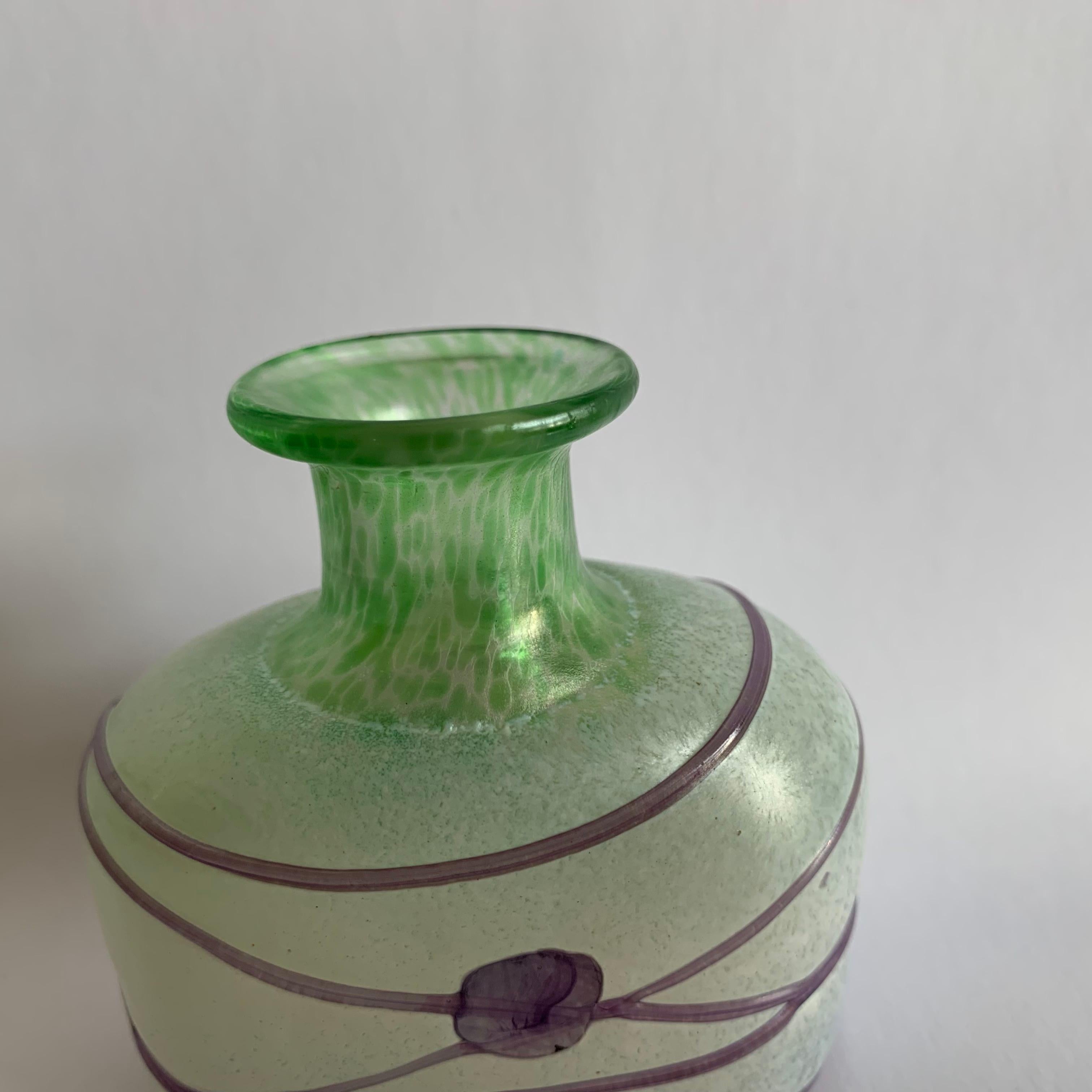 Bertil Vallien for Kosta Boda Miniature Vase, 1990s 7