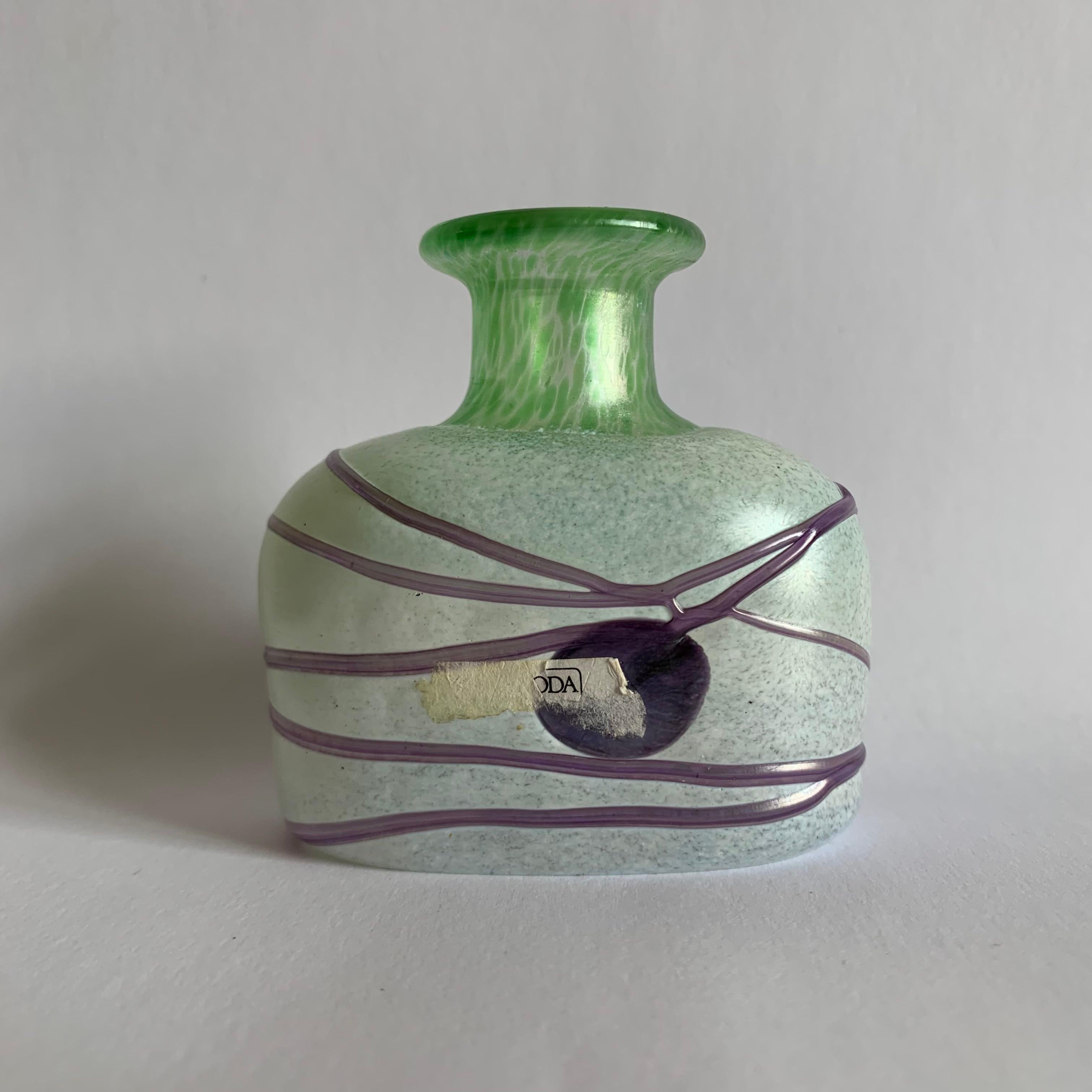 Bertil Vallien for Kosta Boda Miniature Vase, 1990s In Excellent Condition In Delft, NL