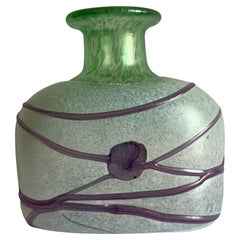 Bertil Vallien pour Kosta Boda Vase miniature , 1990's