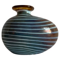 Vintage Bertil Vallien for Kosta Boda Miniature Vase, 1990s