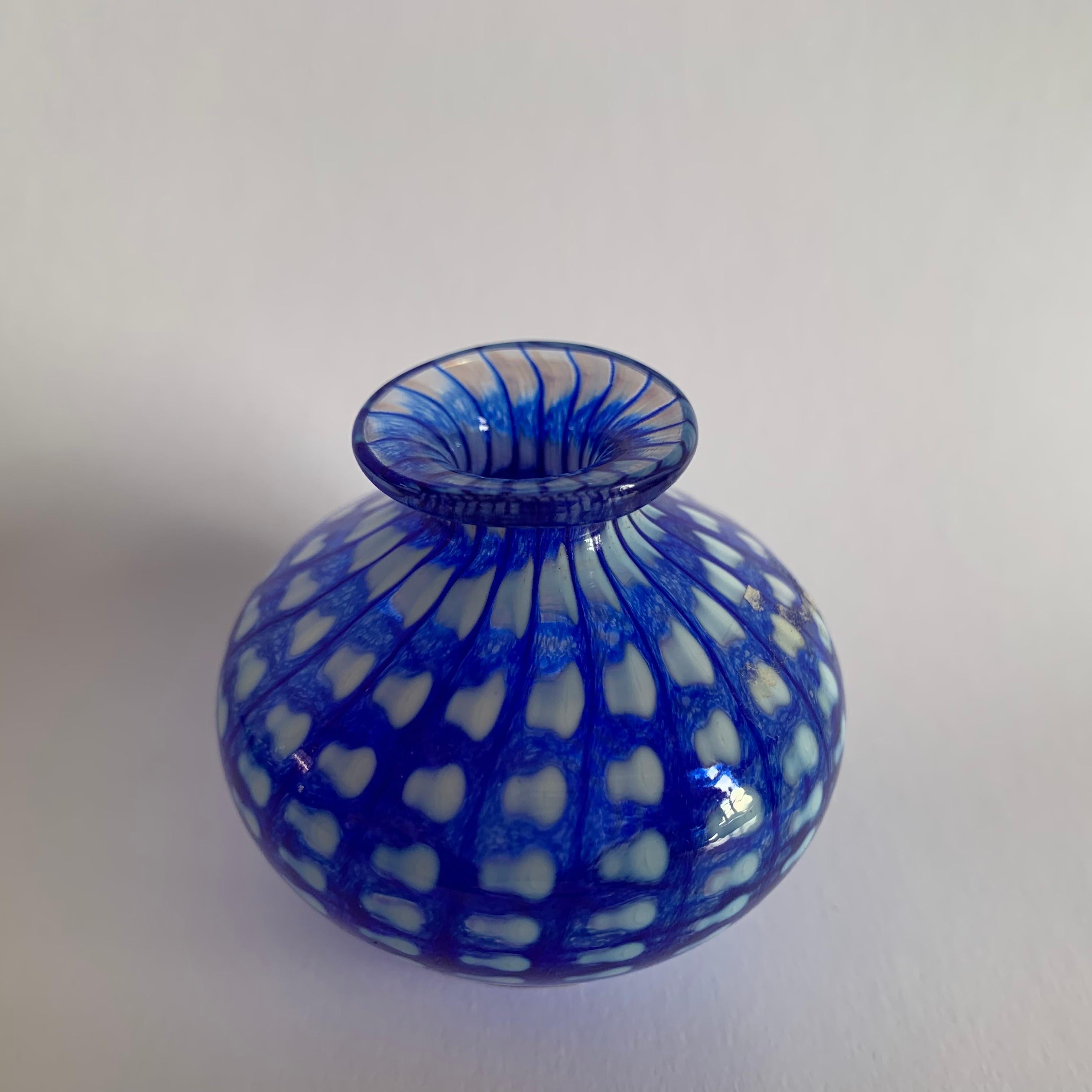 Bertil Vallien for Kosta Boda Miniature Vase 'Minos', 1990s For Sale 4