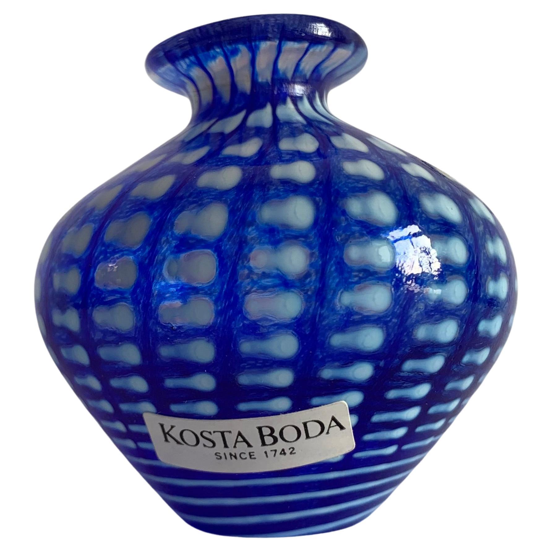 Bertil Vallien for Kosta Boda Miniature Vase 'Minos', 1990s