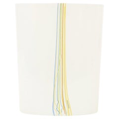 Bertil Vallien for Kosta Boda “Rainbow” Art Glass Vase, Sweden, circa 1980s