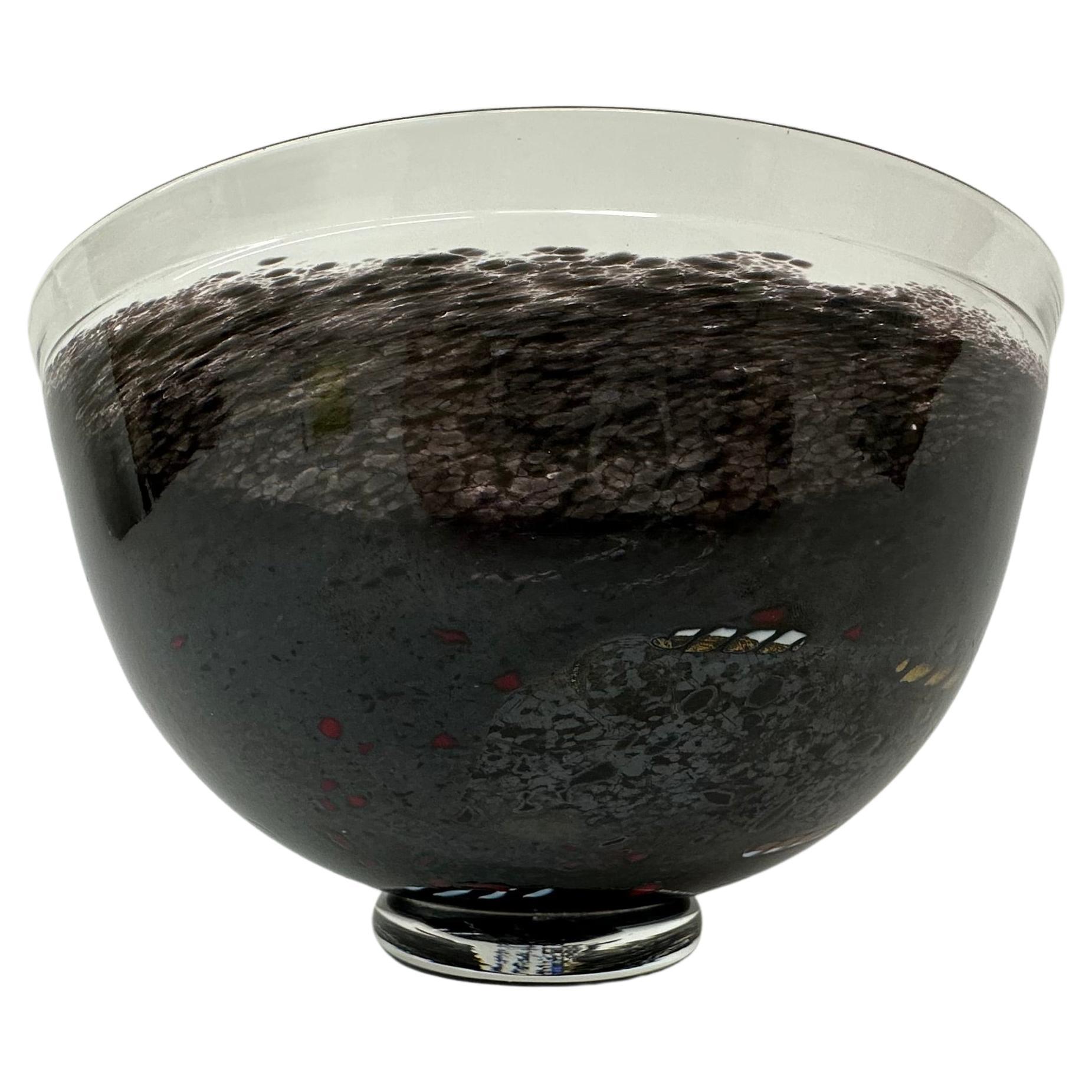 Bertil Vallien for Kosta Boda Satellite bowl , 1990’s Sweden For Sale