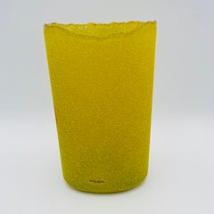Bertil Vallien for Kosta Boda Signed Art Glass Vase Sweden