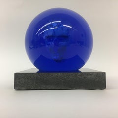 Bertil Vallien für Kosta Boda Schweden  - Rektor Blau