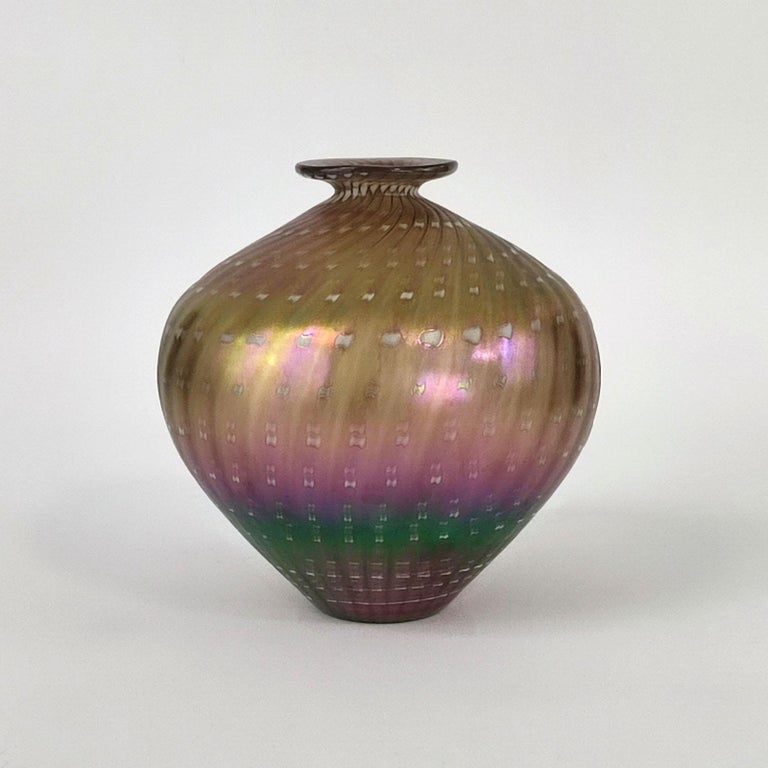 Bertil Vallien Kosta Boda Minos Glass Vases, Sweden, 1984 For Sale 5
