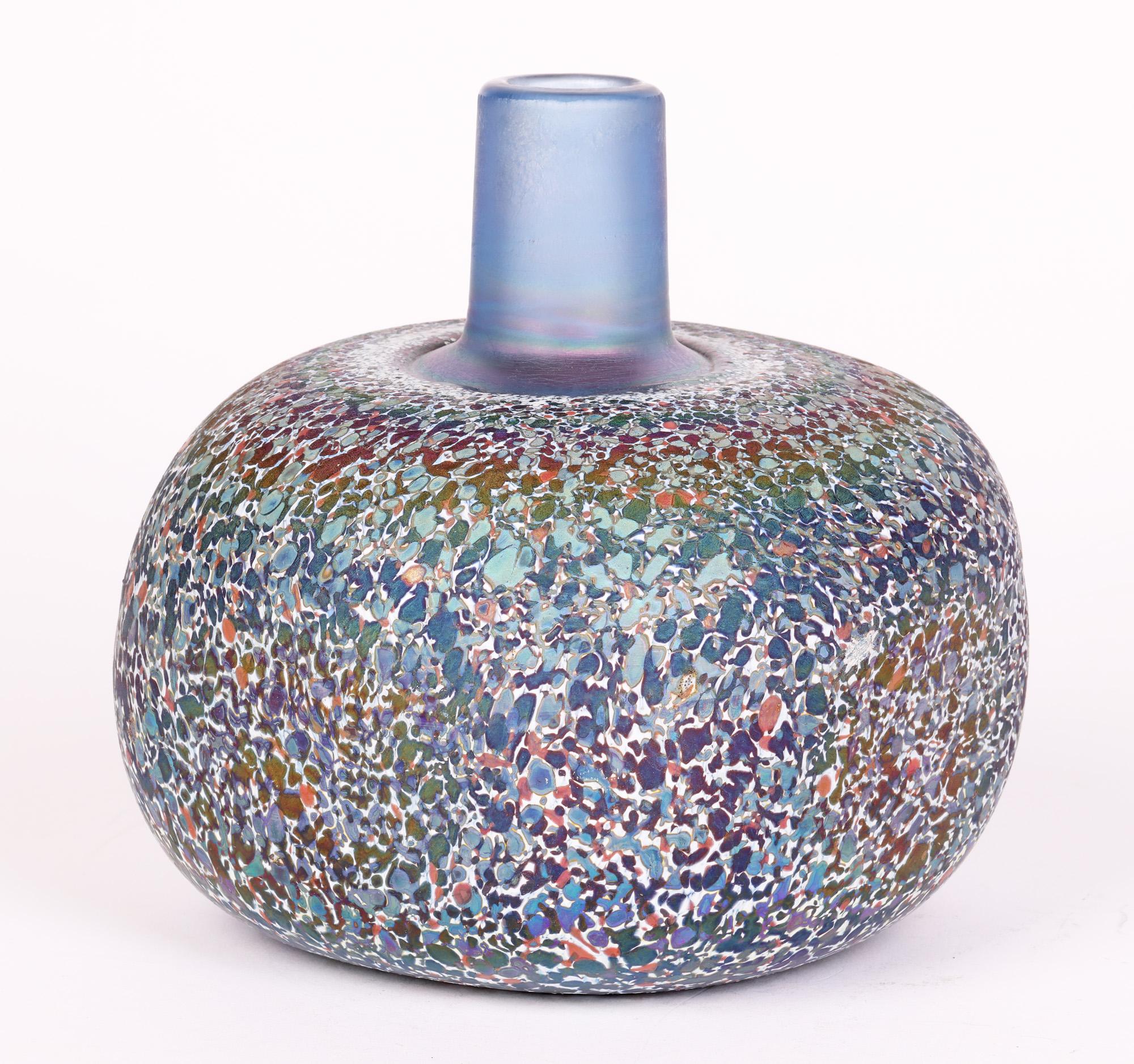 confetti glass vase