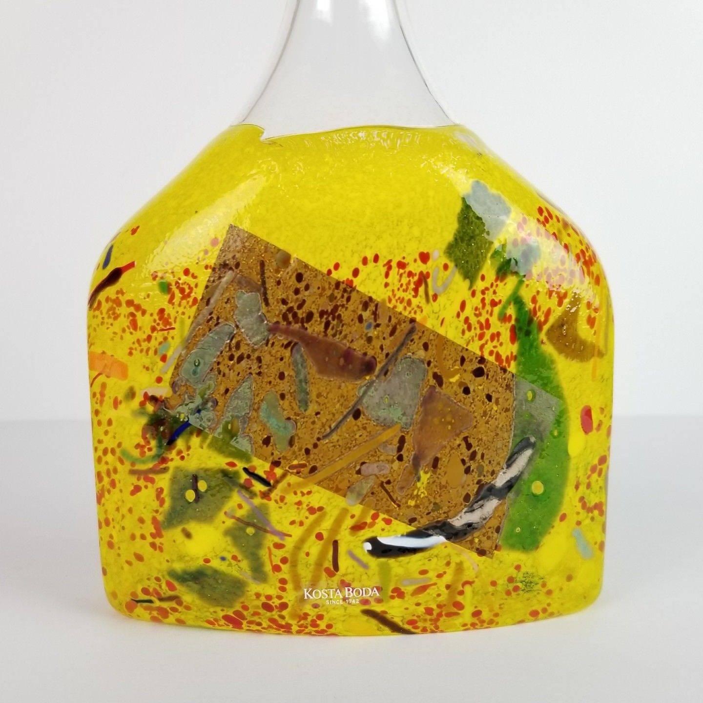 20th Century Bertil Vallien Satellite Vase for Kosta Boda Artist Collection