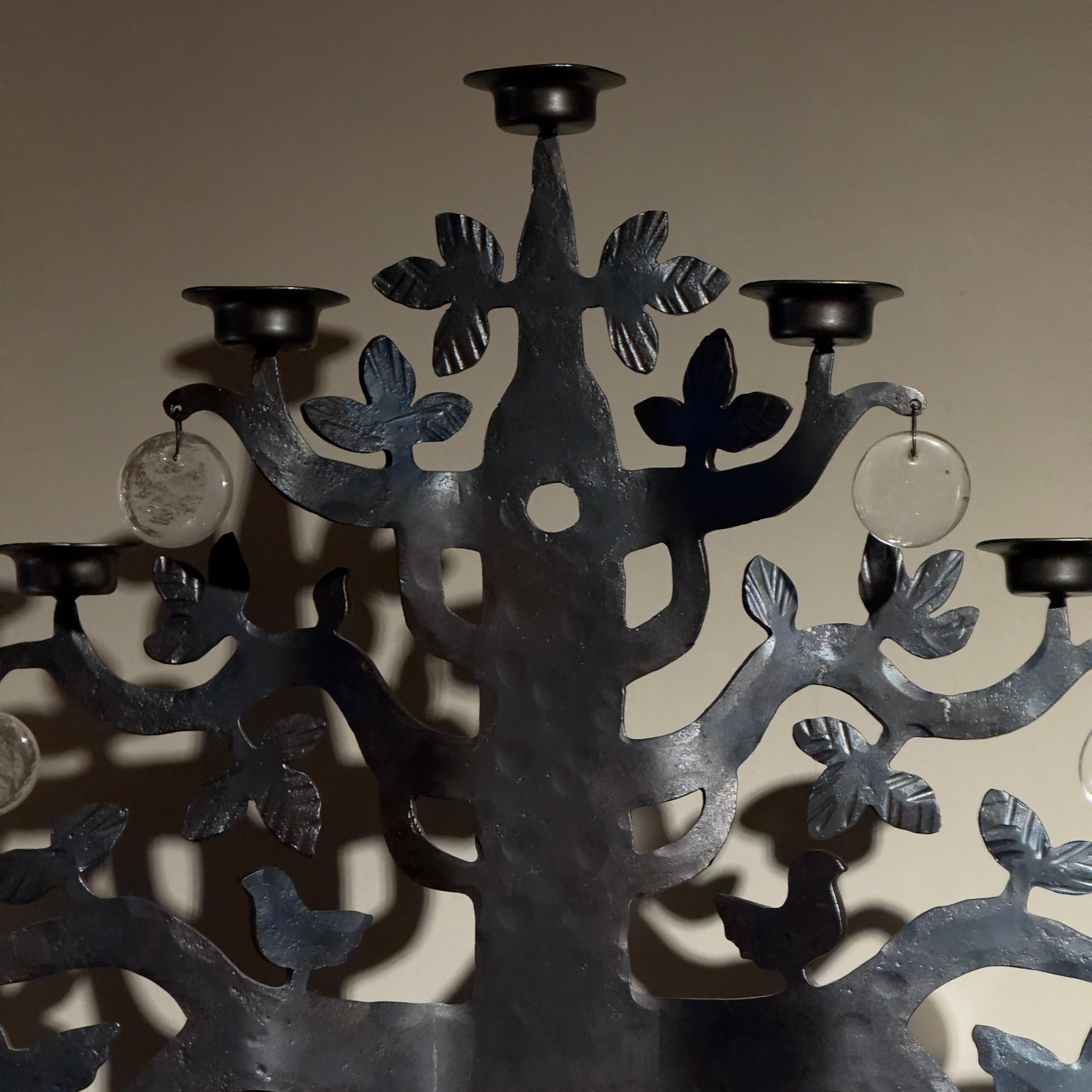 Svedese Candelabro a stelo 