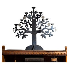 Chandelier sur pied "Tree of Life" de Bertil Vallien Suède, années 1970