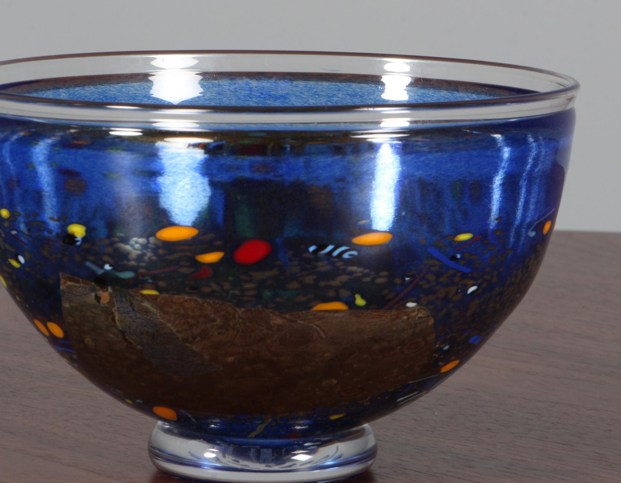 Scandinavo moderno Vaso Bertil Vallien per Kosta Boda in vendita