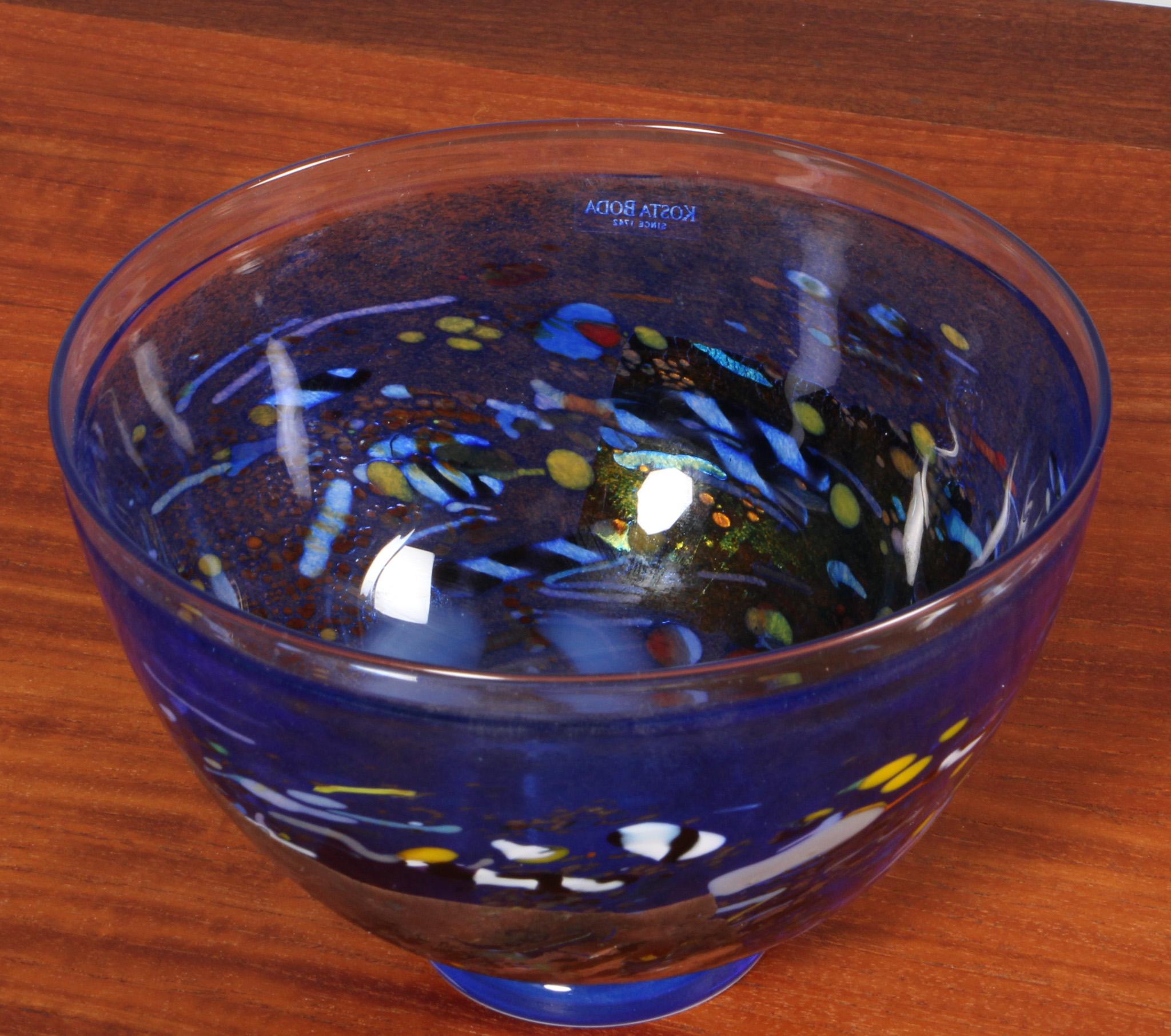 Bertil Vallien Vase for Kosta Boda In condizioni ottime in vendita a Esbjerg, DK