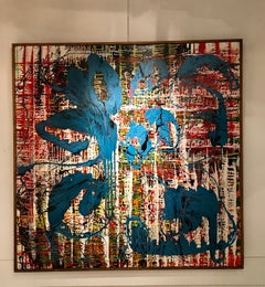 Bertina Lopes Öl auf Leinwand