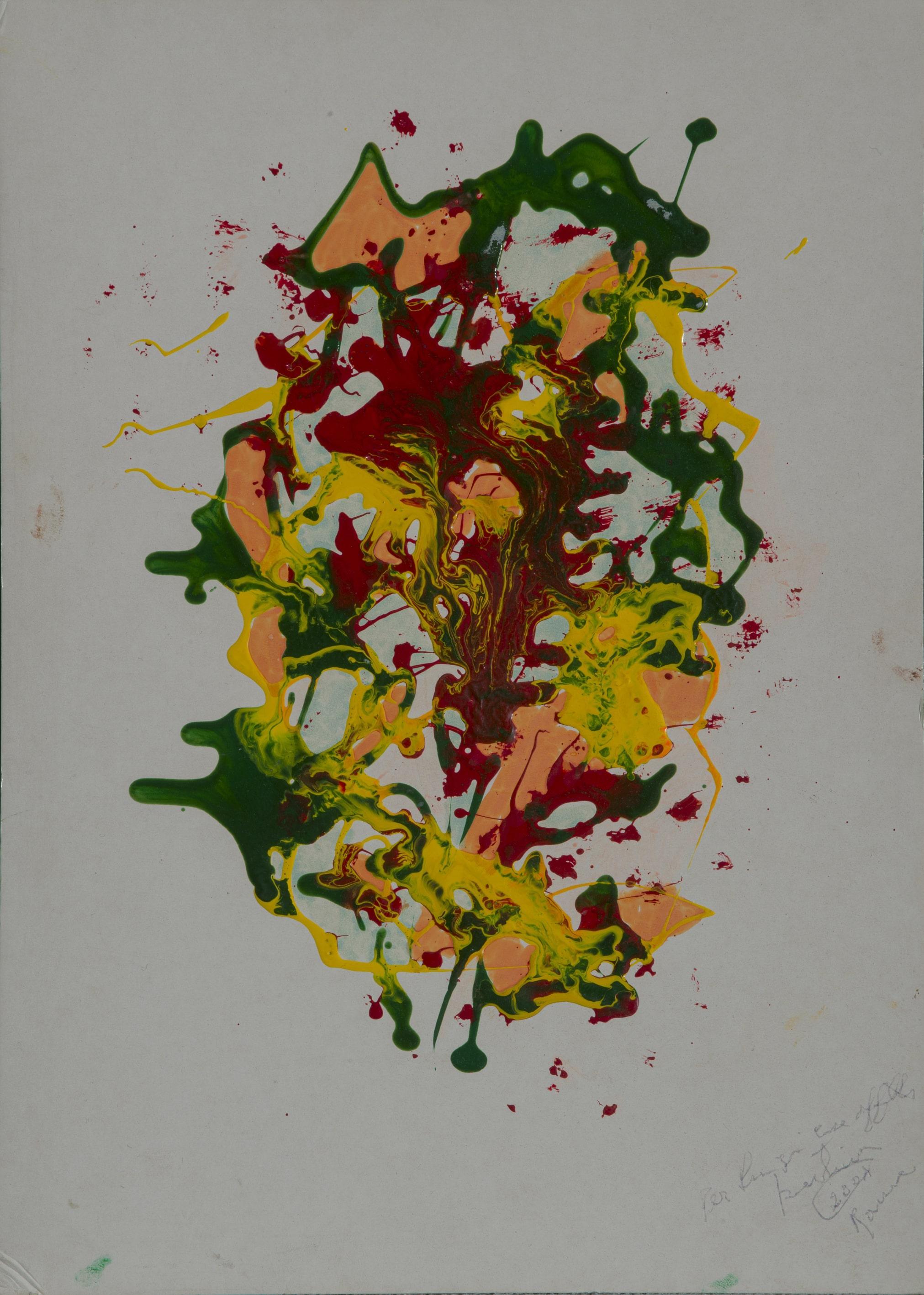 Bertina Lopez Contemporary Signed Date and Inscribed Painting For Sale 1