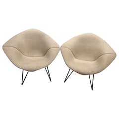 Bertioa diamonds chairs for knoll with full cover