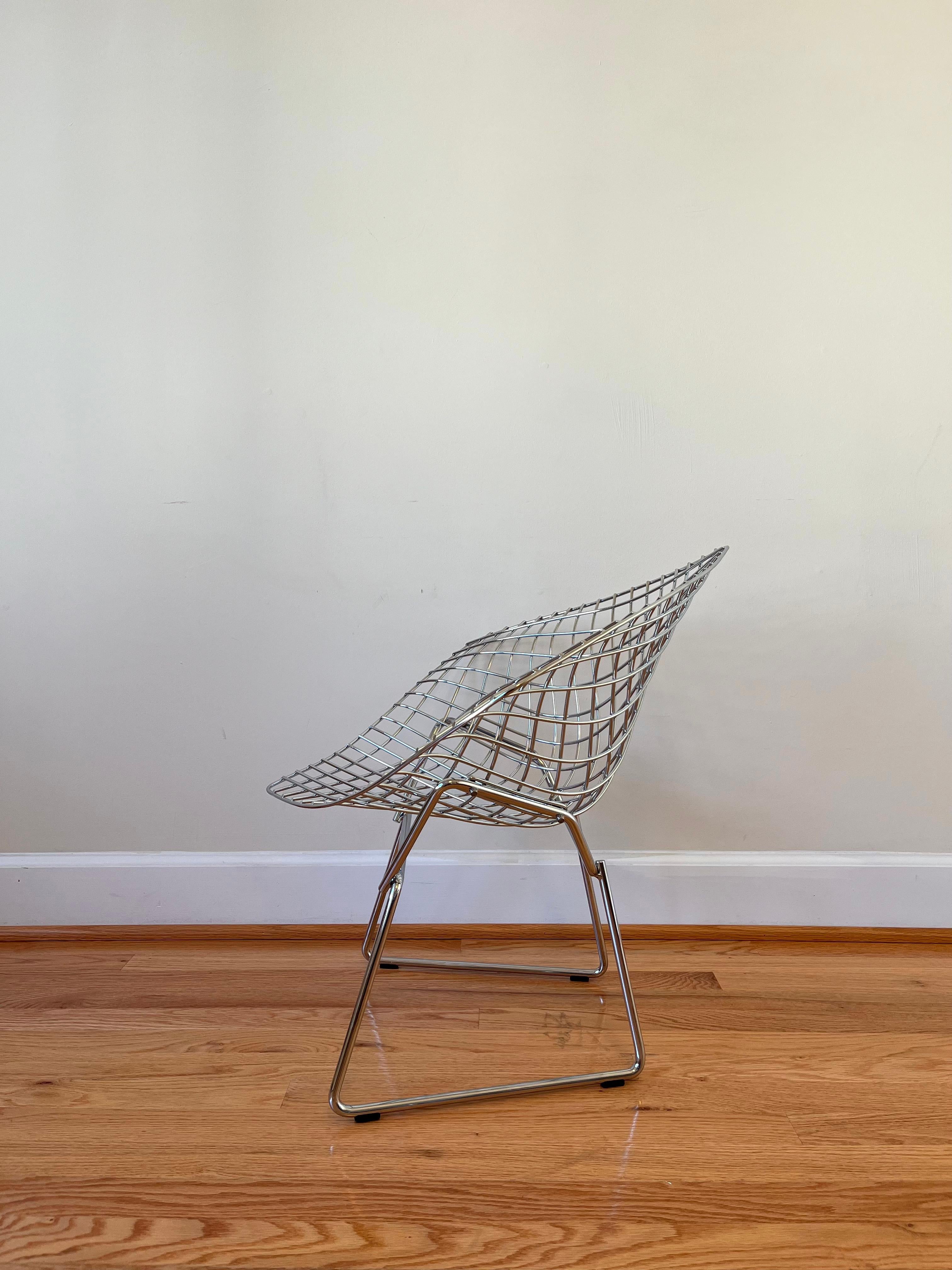 Mid-Century Modern Bertoia Child's Diamond Chair by Harry Bertoia for Knoll
