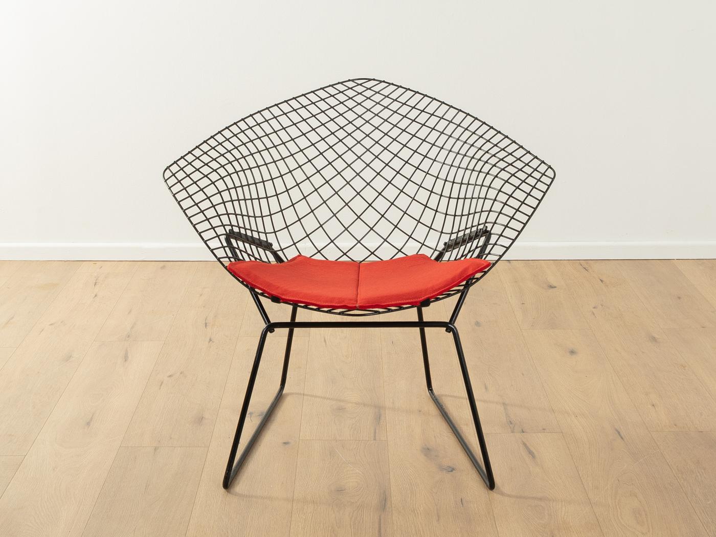 BERTOIA Diamantstuhl, Modell HB_10, Harry Bertoia für Knoll (Moderne der Mitte des Jahrhunderts) im Angebot