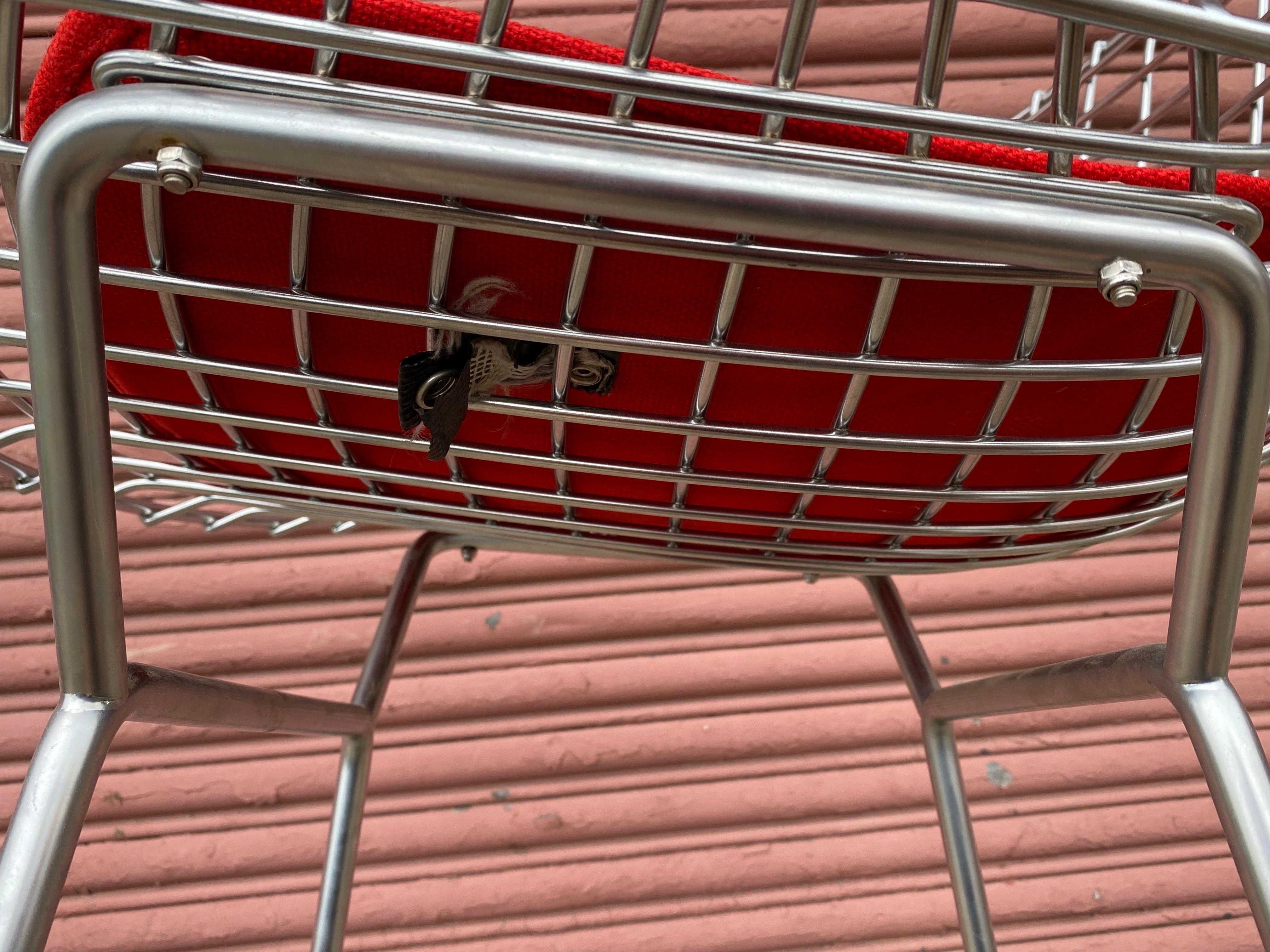 Late 20th Century Bertoia for Knoll Bar Stool