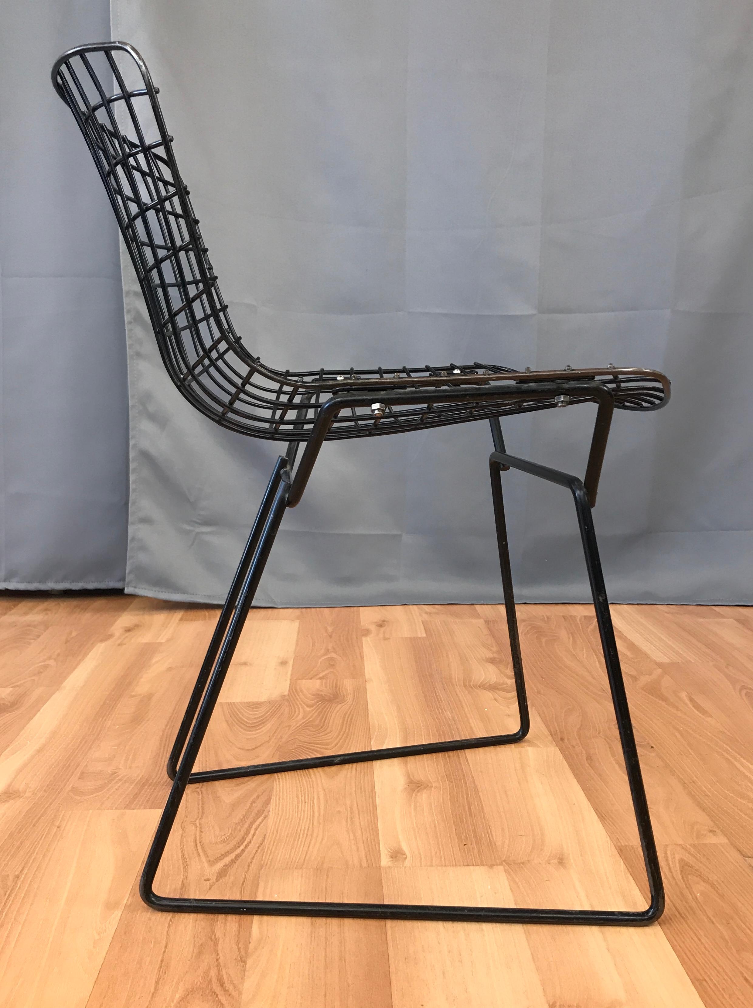 Steel Bertoia for Knoll Child Size Chair