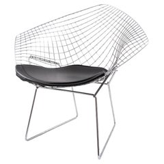 Bertoia for Knoll Chrome Metal "Diamond" Chair